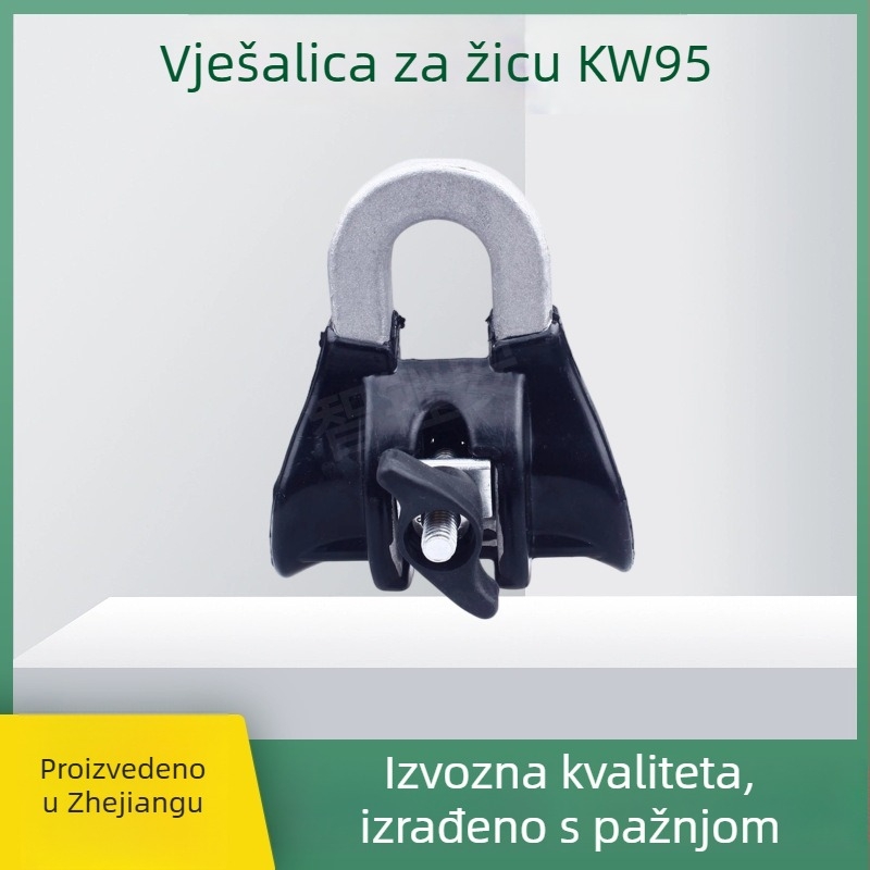 Zhikeng’an Visići držač kablova 16–95, za nadzemne izolirane i optičke kablove, aluminijska legura