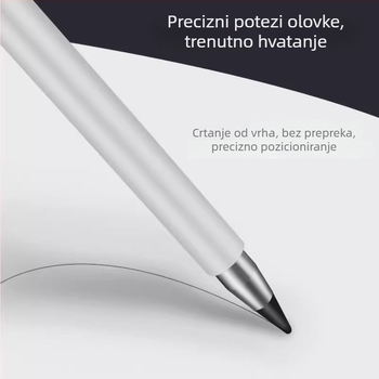 Kapacitivna olovka za dodirni zaslon s finim vrhom, kompatibilna s Apple uređajima i drugim tabletima, univerzalno 3-u-1