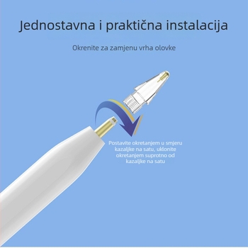 Zamjenski vrh Apple Pencil za iPad (1. i 2. generacija), precizan dodir