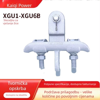 XTS viseća skoba za vodič, aluminijska legura, dvostruka skoba za vodiče, energetski učinkoviti električni dodaci