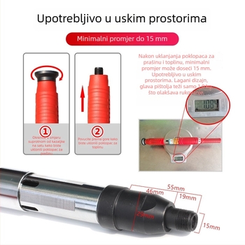 San Fano integrirani stropni pištolj za čavle – alat za dekoraciju i učvršćivanje, pneumatski pištolj za čavle, univerzalni