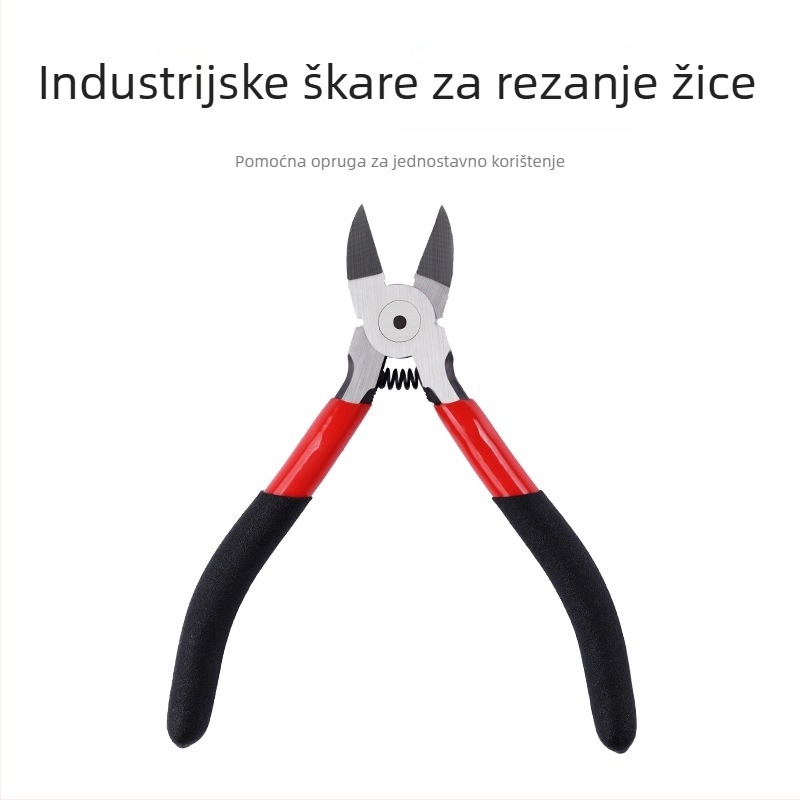 Mai Bu električne dijagonalne kliješta za rezanje žica, 6 inča i 5 inča, industrijskog ranga, male čeljusti, ručno rezanje žica