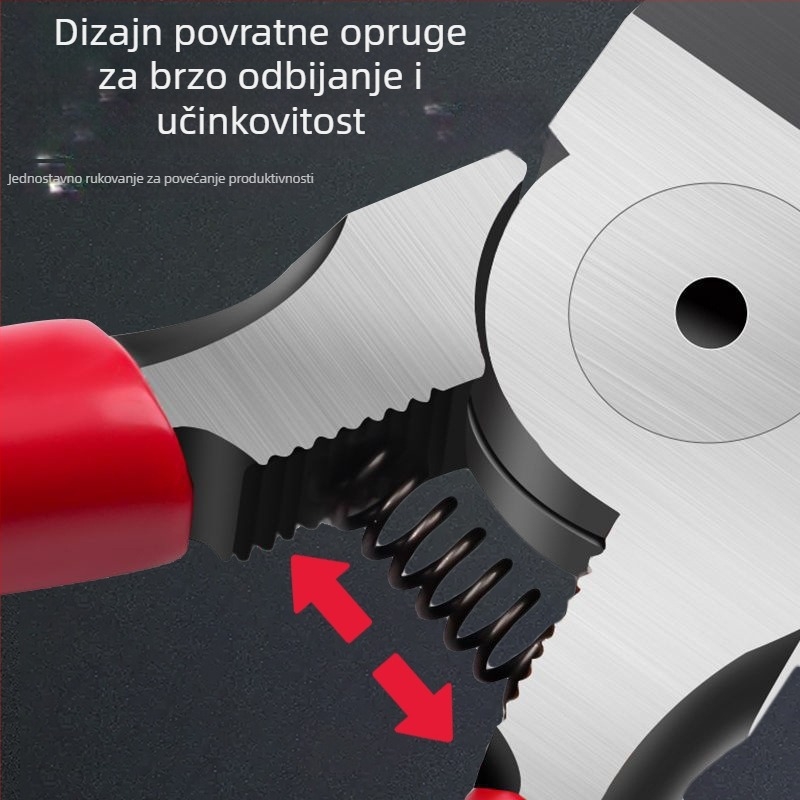 Mai Bu električne dijagonalne kliješta za rezanje žica, 6 inča i 5 inča, industrijskog ranga, male čeljusti, ručno rezanje žica