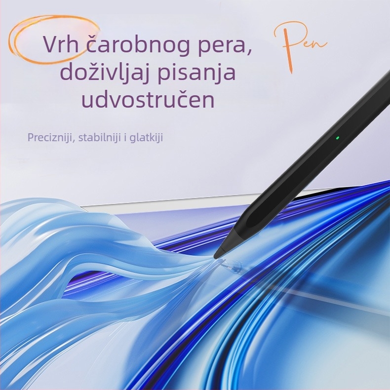 Stilus za Remarkable Paper Pro s gumicom, 4096 razina tlaka, magnetsko pričvršćivanje, dodirni zaslon