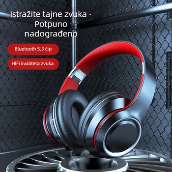 DR90 Bluetooth slušalice s dugim trajanjem baterije, aktivno poništavanje šuma, over-ear dizajn, bežične i žične uz 3.5 mm priključak