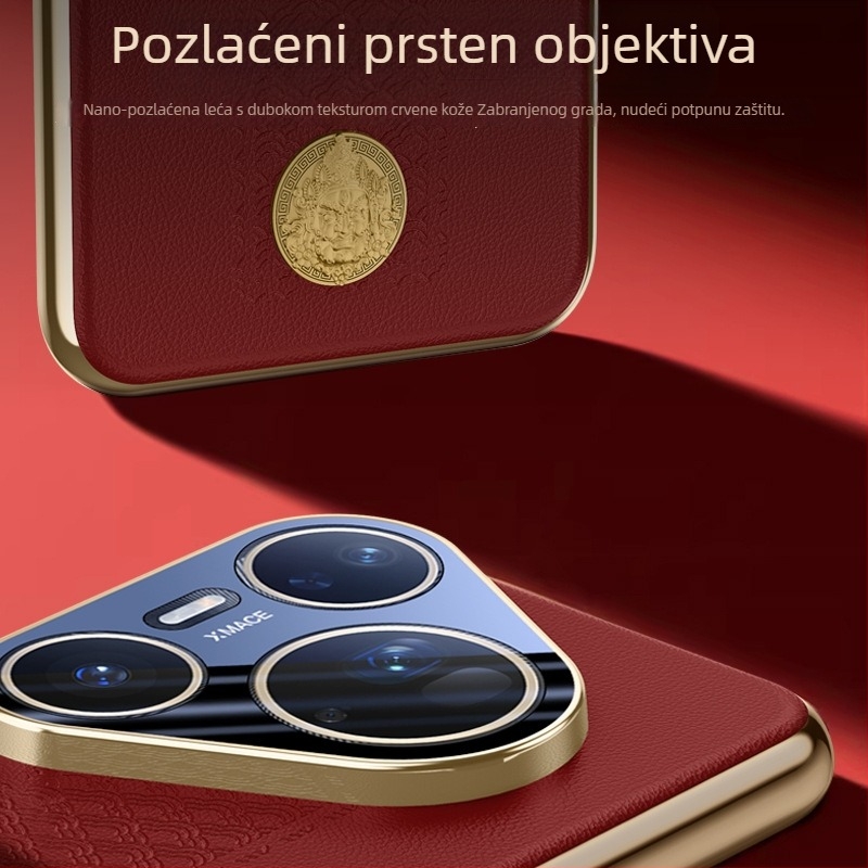 Huawei P70 Ultra zaštitna futrola s elektroplatiranim završnim slojem, puna zaštita, kompatibilno s Pura70Pro, model P80