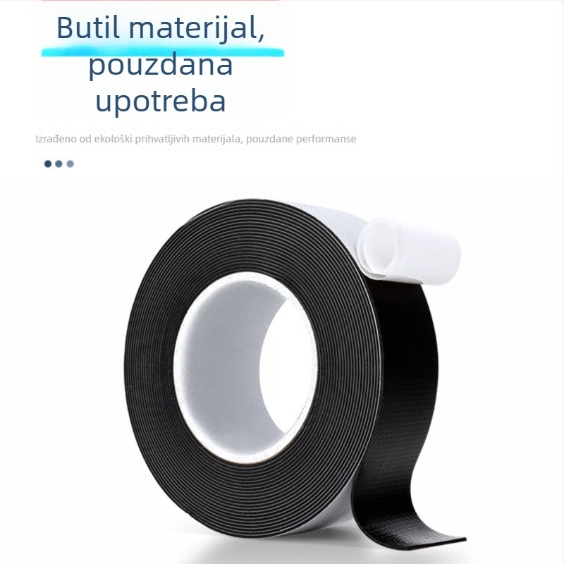 Dvostruka električna izolacijska traka za potopne pumpe, vodootporna, otporna na visoke temperature, butilna guma, samoljepljiva