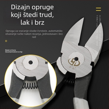 Set alata za bonsaje: kliješta, plastične škare, dijagonalne škare, škare za aluminijsku žicu, škare za žicu, pomične kliješte