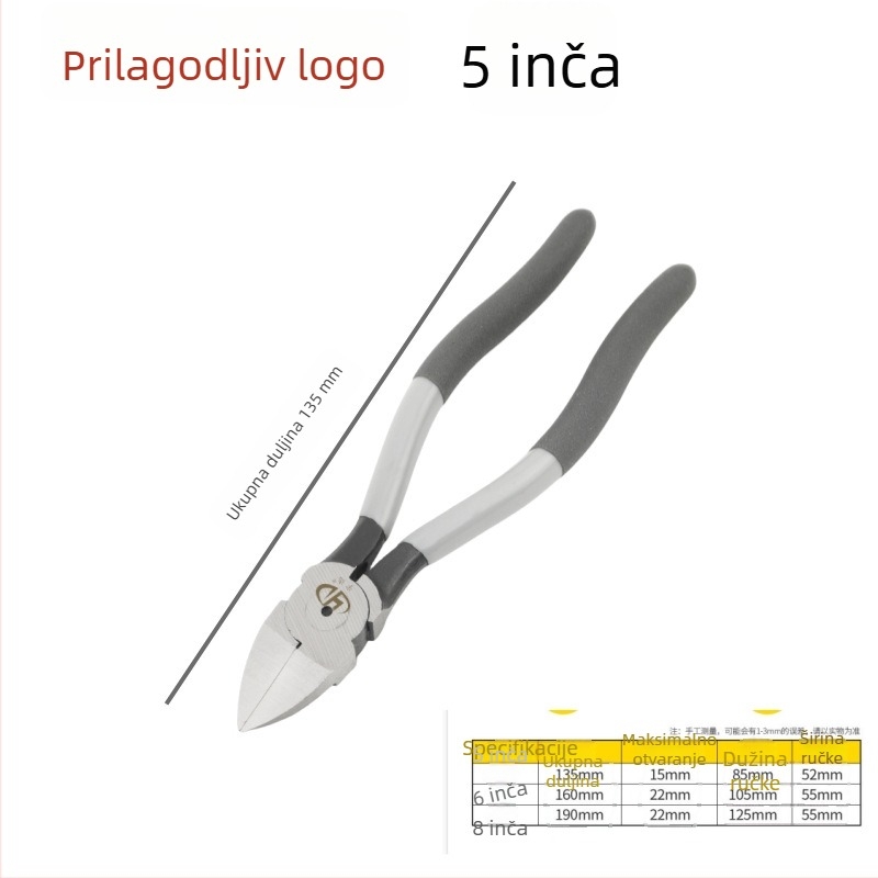 Set alata za bonsaje: kliješta, plastične škare, dijagonalne škare, škare za aluminijsku žicu, škare za žicu, pomične kliješte