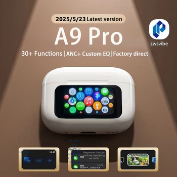 A9Pro Bluetooth slušalice s ANC, višenamjenski dodirni zaslon, ENC podrška više jezika
