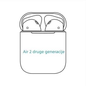 Loda-kompatibilne Apple bežične Bluetooth slušalice AirPro2, generacije 2–5
