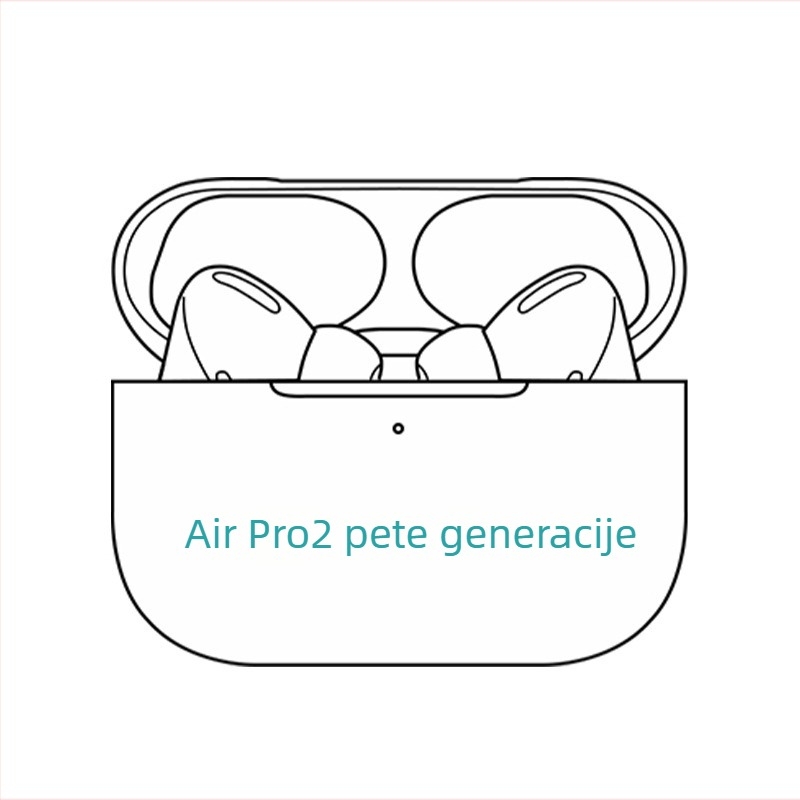 Loda-kompatibilne Apple bežične Bluetooth slušalice AirPro2, generacije 2–5