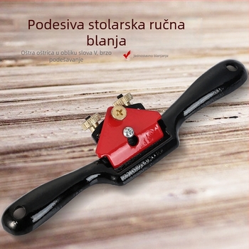 Mali ručni planer za drvo, prav planer