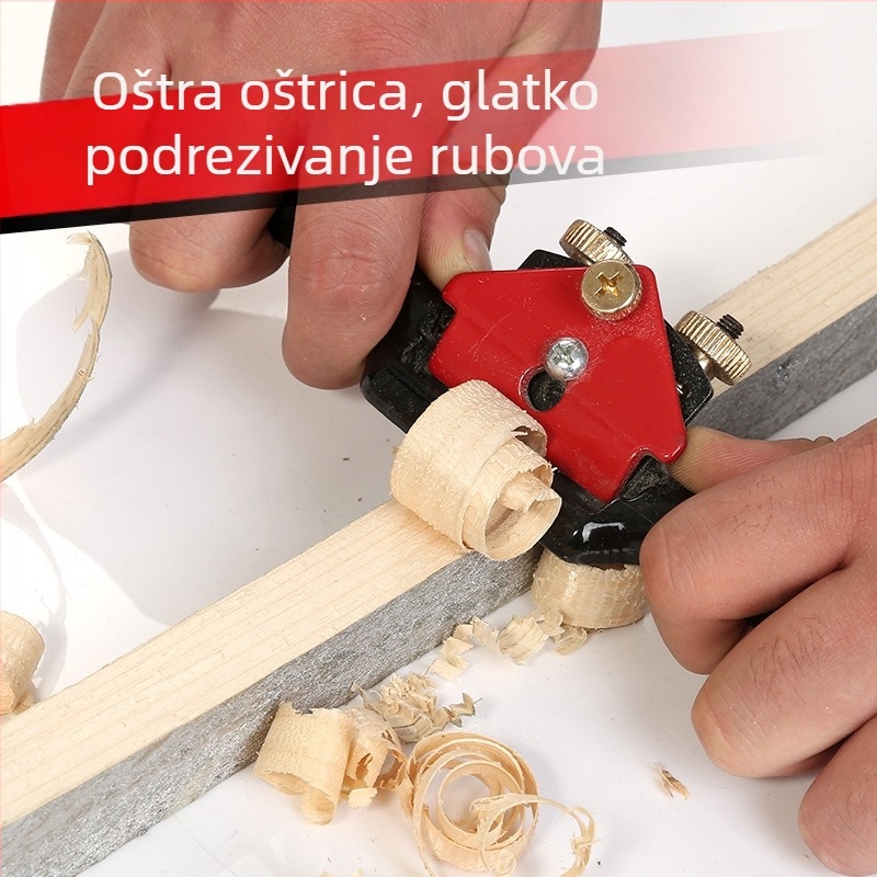 Mali ručni planer za drvo, prav planer