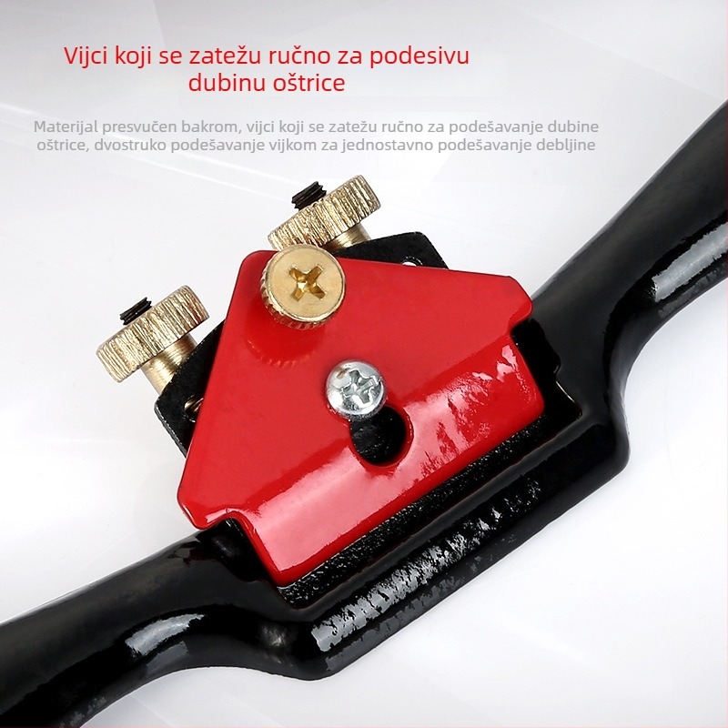 Mali ručni planer za drvo, prav planer