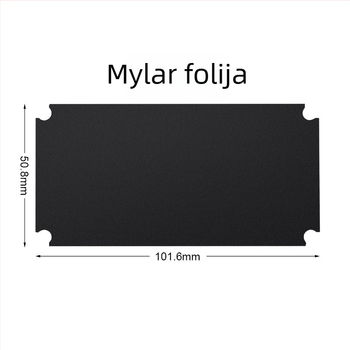 Izolirani Mylar list, GB standard, dvopolni VH3.96 konektor, 1,2 m napajanje kabel, metalna temeljna pločica za hlađenje, pribor za golu PCB ploču