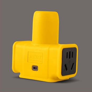Čisto bakreni produžni blok s 14 utičnica, 4000W snage, za inženjersku primjenu, otporan na padove