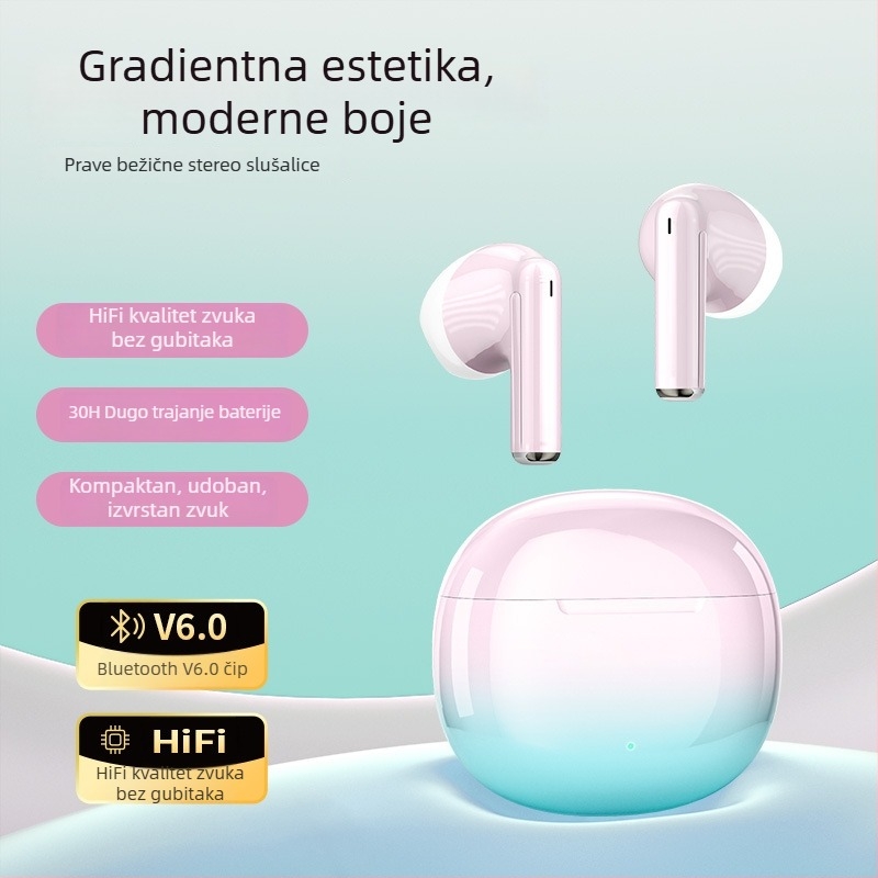 Max80Pro Aurora Bluetooth slušalice – elegantan dizajn, dugo trajanje baterije, visokokvalitetan zvuk