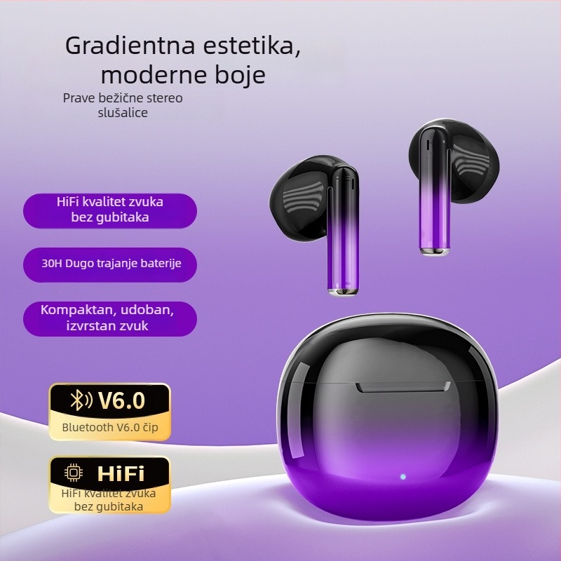 Max80Pro Aurora Bluetooth slušalice – elegantan dizajn, dugo trajanje baterije, visokokvalitetan zvuk
