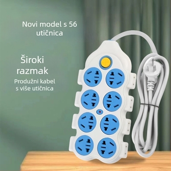 Produžni kabel s 56 utičnica od čistog bakra