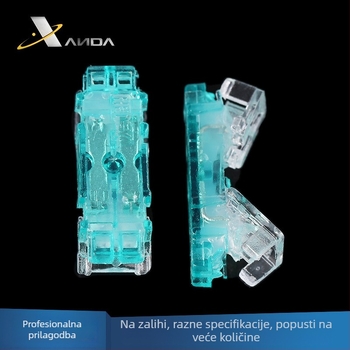 4-žični bridžni konektor, otporan na ulje i vlagu, precizni elektronički komponenti, zelena