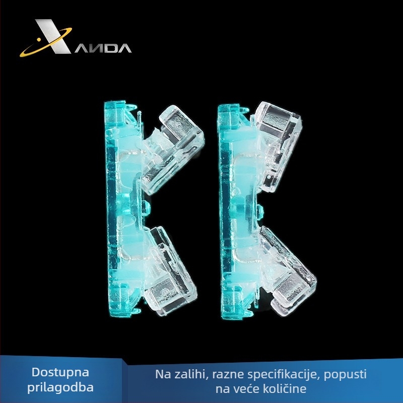 4-žični bridžni konektor, otporan na ulje i vlagu, precizni elektronički komponenti, zelena