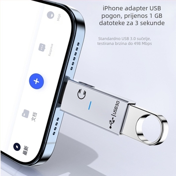Privatan model Apple USB 3.0 Type-C adapter za slušalice, 2-u-1 pretvarač podataka
