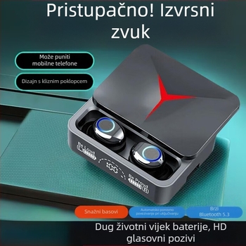 M90 Bežične Bluetooth slušalice za esports, izuzetno dugo trajanje baterije, redukcija buke, moderan dizajn