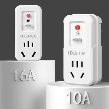 10A zaštita od curenja za utičnicu s prekidačem za električni bojler; 16A zaštita za klima uređaj sa utičnicom