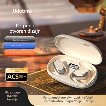 Bežične slušalice s kostnom vodljivosti, Bluetooth, za uho, gaming razina, dug vijek baterije, redukcija buke, model 735Y