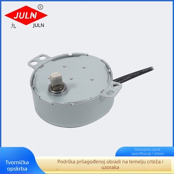 49TYJ-CXII Claw-Pole Permanentni magnetni sinhroni motor 220V za ventilatore i ovlaživače, mikro motor