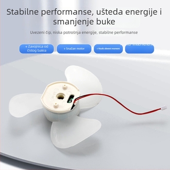 5-inčni bez četkasti motorni set, za ručni mali ventilator, mini ventilator, tih motor