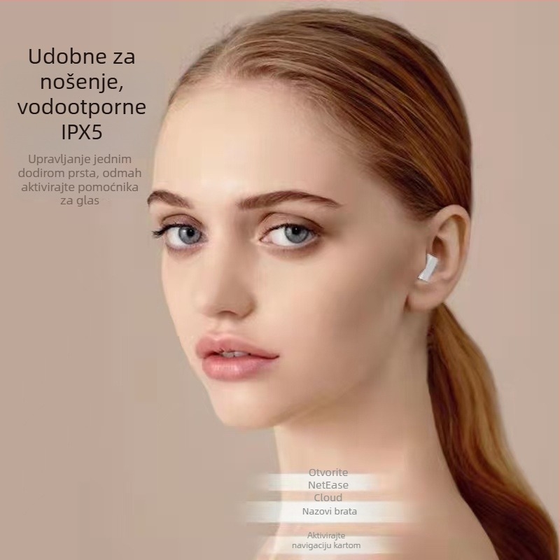 Pro5S TWS Bluetooth slušalice, bežične mini slušalice, modern dizajn