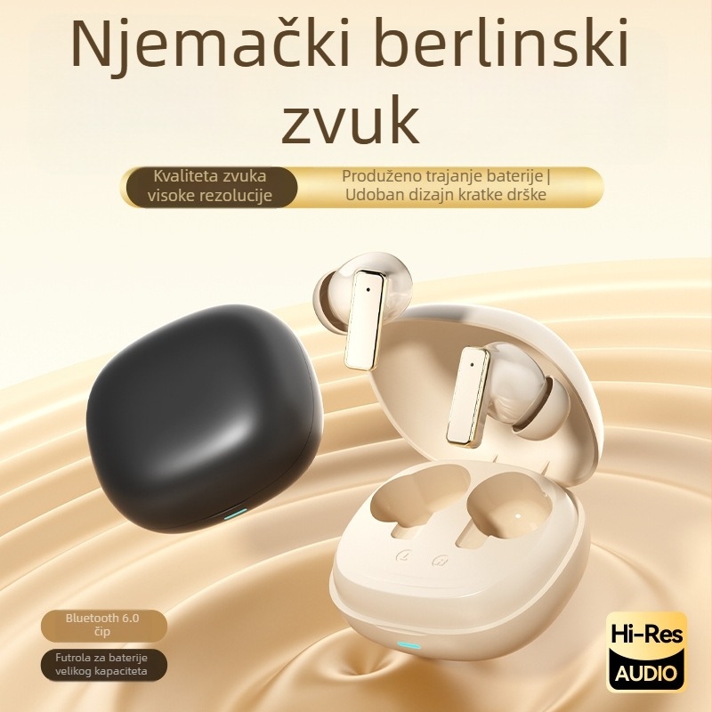 Y1 bežične Bluetooth slušalice, za sport, u uho, redukcija buke, dugi vijek baterije, visokokvalitetan zvuk za igranje
