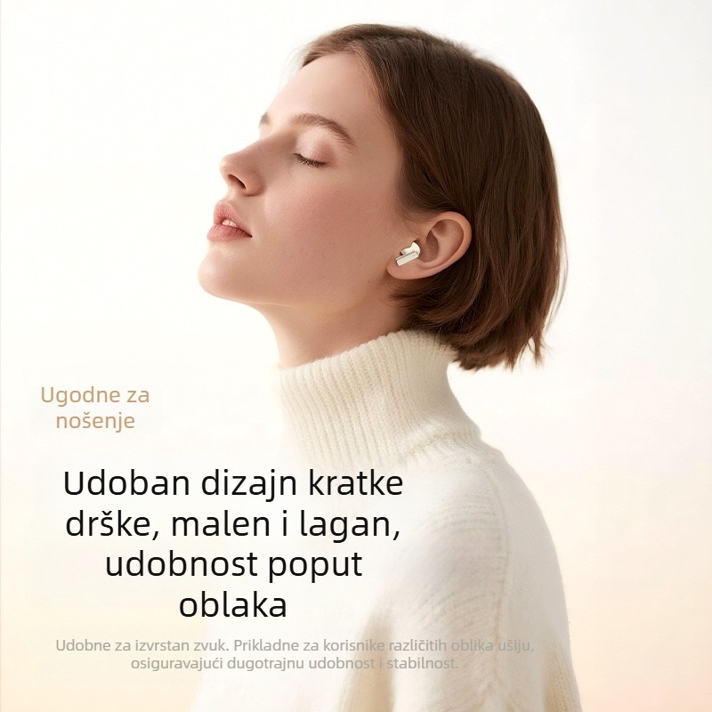 Y1 bežične Bluetooth slušalice, za sport, u uho, redukcija buke, dugi vijek baterije, visokokvalitetan zvuk za igranje