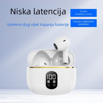 X87 in-ear Bluetooth slušalice s digitalnim zaslonom u punionoj kutiji, visokokvalitetan zvuk, dug život baterije, niska latencija