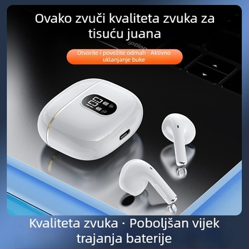 X87 in-ear Bluetooth slušalice s digitalnim zaslonom u punionoj kutiji, visokokvalitetan zvuk, dug život baterije, niska latencija