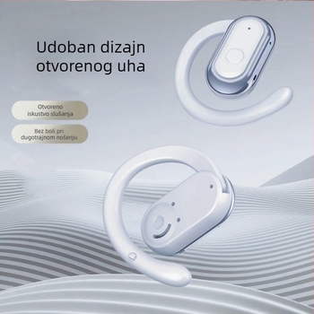 2024 Novo OWS Bluetooth sportske slušalice s kukom za uho, izvan uha, pametno dodirno upravljanje