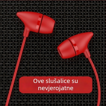 UIISII Yunshi C100 žične slušalice sa mikrofonom, 3,5 mm priključak