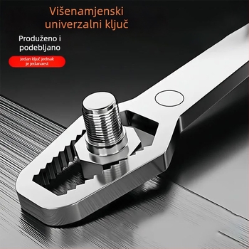 Samozatezni ključ u obliku cvijeta šljive, 8–24 mm, dvostruka glava, univerzalni ručni alat