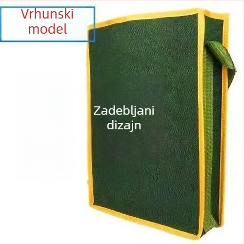 Platnena torba za alate električarima, debelo platno, torba preko ramena, dimenzije 35x30x10 cm / 40x35x10 cm / 45x35x10 cm