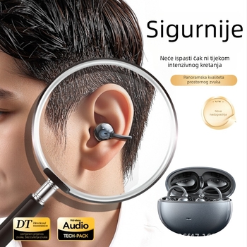 SK50 Bluetooth slušalice s klipsom – dugotrajna baterija, Bluetooth 6.0, privatni model, minimalistički dizajn, IPX6