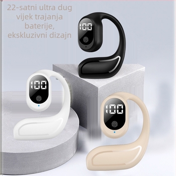 Nove Bluetooth slušalice s privatnim modelom, velika baterija, dugi vijek trajanja, bežične, jednostrano, klipsa za uho, visokokvalitetan zvuk