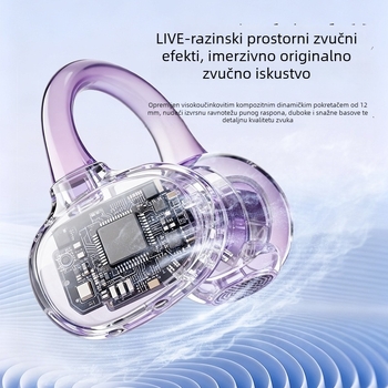 X11 bežične Bluetooth slušalice s dugim vijekom baterije, ENC redukcija šuma, dizajn klipsa, visokokvalitetan zvuk