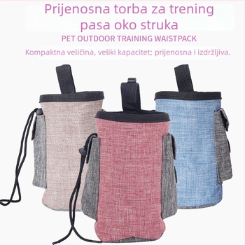 Torba za trening kućnih ljubimaca s džepom za poslastice – pojaseva torba za vanjske aktivnosti