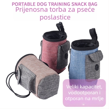 Torba za trening kućnih ljubimaca s džepom za poslastice – pojaseva torba za vanjske aktivnosti