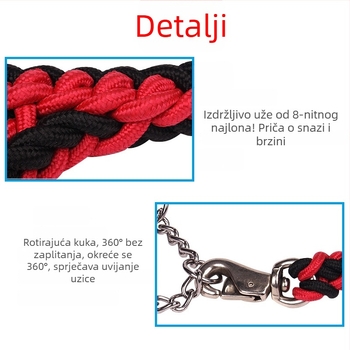 Gator Pat Decon set za vuču za Zlatnog retrivera uz kaiš, ogrlicu i P-lanac, veličine M, L, XL
