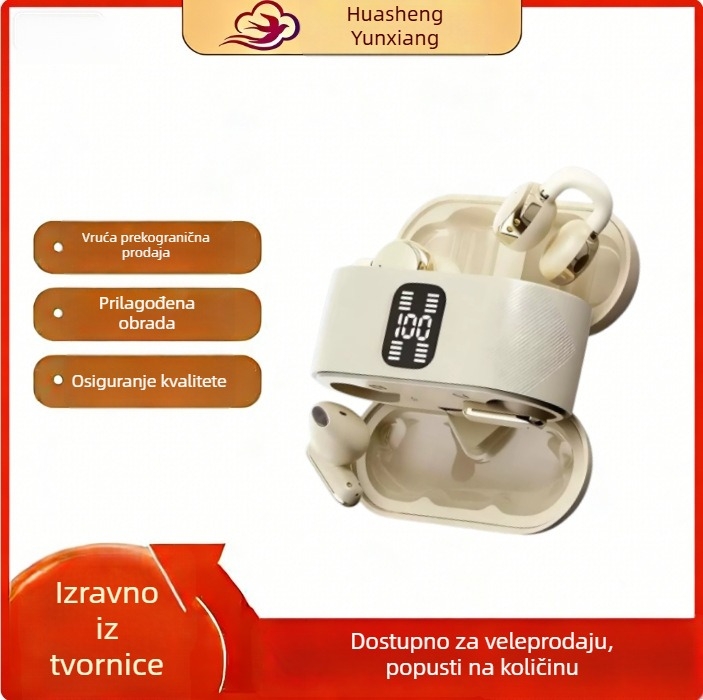Q16 Bluetooth slušalice, dizajn dvostruke funkcionalnosti, uklanjanje šuma u uhu, HD pozivi, visoka zvučna vjernost