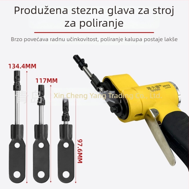 Industrijski pneumatski alat za poliranje i brušenje površina kalupa, ogledni sjaj i uklanjanje ogrebotina