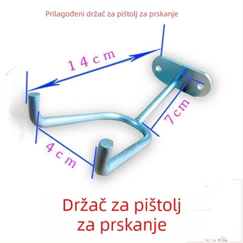 Prilagođeni držač pištolja za prskanje boje, stalak za pohranu s fiksnim ugradnjom